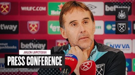 &quot;The Important Thing Is To Work Hard&quot; | Lopetegui Press Conference | Newcastle United v West Ham