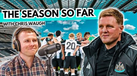 Have Newcastle United done more than expected so far this season? With Chris Waugh | TF Podcast