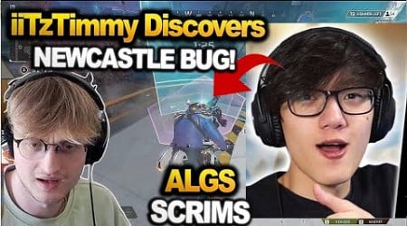 iiTzTimmy Discovers a NEWCASTLE BUG in the New Season and Uses It in ALGS Scrims!