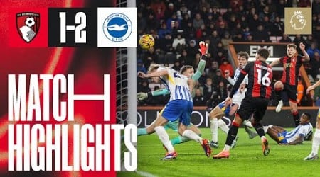 Brooks goal not enough against ten-man Seagulls | AFC Bournemouth 1-2 Brighton