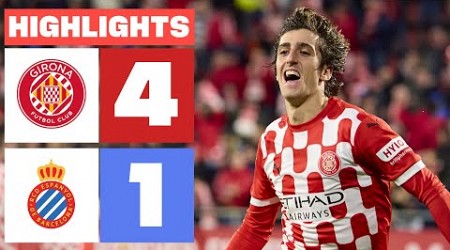 GIRONA FC 4 - 1 RCD ESPANYOL I RESUMEN LALIGA EA SPORTS