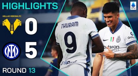 VERONA-INTER 0-5 | HIGHLIGHTS | Thuram Strikes Twice As Inter Dismantle Verona | Serie A 2024/25