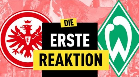 1:0! Eintracht Frankfurt nach Sieg gegen Werder erster Bayern-Verfolger | Bundesliga Reaktion