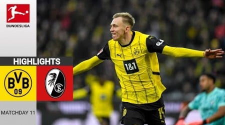 Borussia Dortmund - Freiburg | 4:0 | Zusammenfassung | Bundesliga 2024-25 | dortmund freiburg