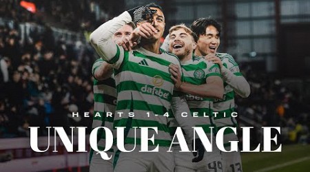 Unique Angle | Hearts 1-4 Celtic | Goals from Kühn, Kyogo &amp; an Idah double earn all 3 points!