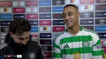 Adam Idah &amp; kuhn post match | Hearts vs Celtic 1-4 | Sky Sports News #celtic #football #parkhead