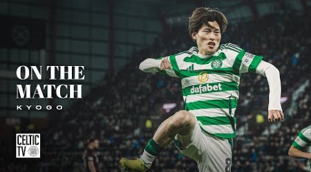 Kyogo On The Match | Hearts 1-4 Celtic | Kyogo scores his 80th goal in 150th appearance!