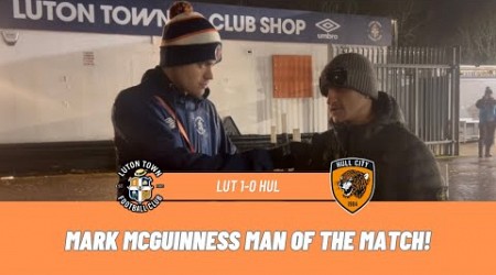 &#39;Mark McGuinness Man Of The Match!&#39; | Luton Town 1-0 Hull City | Fan Cam | David