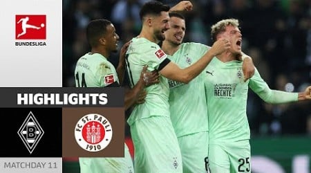 Fourth Home Win In A Row! | Borussia M&#39;gladbach - FC St. Pauli 2-0 | MD 11 – Bundesliga 24/25