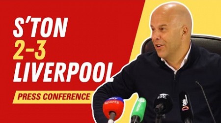 Southampton 2-3 Liverpool | Arne Slot Press Conference