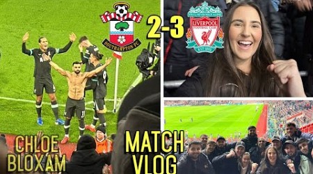 MO SALAH SENDS LFC AWAY END INTO CARNAGE AS REDS GO 8 POINTS CLEAR! | SOUTHAMPTON 2-3 LIVERPOOL|Vlog