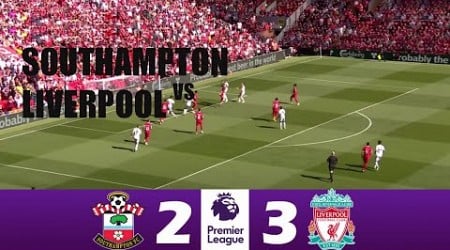 Southampton vs Liverpool 2-3 | 2024 Premier League | Match Highlights