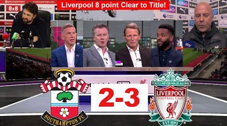 Liverpool increase Lead at the TOP, Southampton beaten by Liverpool 2-3 - Post-Match Analysis.