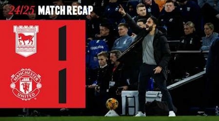 Ruben Amorim&#39;s First Game In Charge | Ipswich 1-1 Man Utd