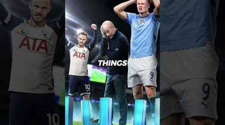 MANCHESTER CITY LOST 4-0 TO TOTTENHAM AT ETIHAD AND HAALAND WAS ON THE VERGE OF TEARS 