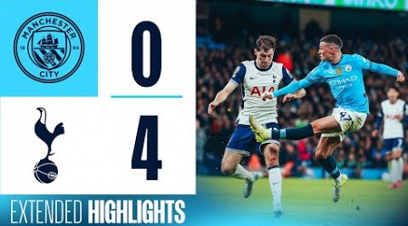 EXTENDED HIGHLIGHTS | MAN CITY 0 - 4 TOTTENHAM | Defeat at the Etihad