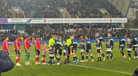 A Day in Championship: Millwall-Sunderland 1-1