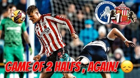 Millwall vs Sunderland More Dropped Points