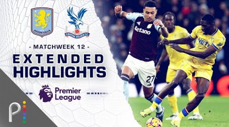 Aston Villa v. Crystal Palace | PREMIER LEAGUE HIGHLIGHTS | 11/23/2024 | NBC Sports