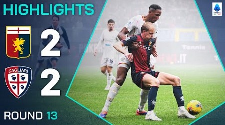 GENOA-CAGLIARI 2-2 | HIGHLIGHTS | Late Drama in Vieira’a First Game | Serie A 2024/25