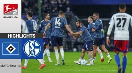 Hamburger SV - Schalke 04 | 2:2 | Zusammenfassung | 2. Bundesliga 2024-25 | hsv schalke