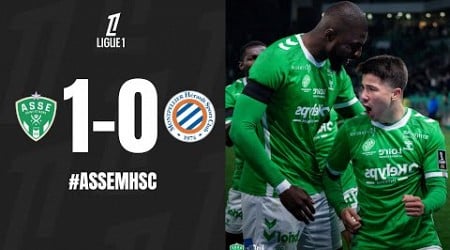 Saint Etienne Montpellier | 1-0 | Le Résumé | Ligue 1 2024 | asse montpellier