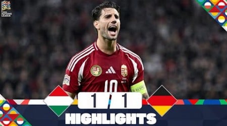 Hungary vs Germany | 1-1 | Highlights | UEFA Nations League 2024-25