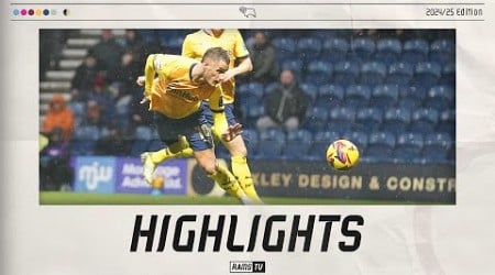 HIGHLIGHTS | Preston North End 1-1 Derby County