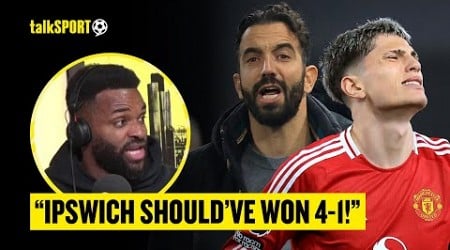 &quot;I EXPECTED A BIT MORE!&quot; Darren Bent CLAIMS Ipswich OUTPLAYED Man United In Amorim&#39;s First Game!