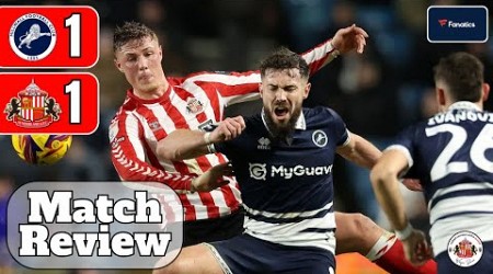 Millwall 1-1 Sunderland Match Review | Why No Subs? | 2pts Dropped