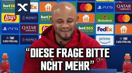 Nach dieser Frage sorgt Kompany für Lacher | FC Bayern - PSG | Champions League