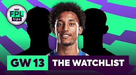 FPL GW13: THE WATCHLIST | Joao Pedro a Must-Own? | Gameweek 13 | Fantasy Premier League 2024/25 Tips