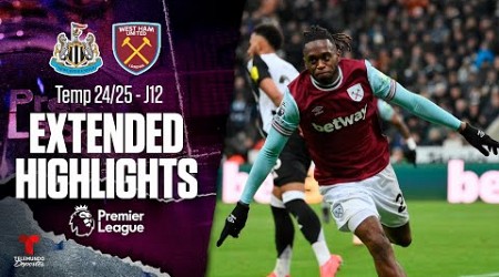 Newcastle United vs. West Ham United | Highlights Premier League | Jornada 12 | Telemundo Deportes