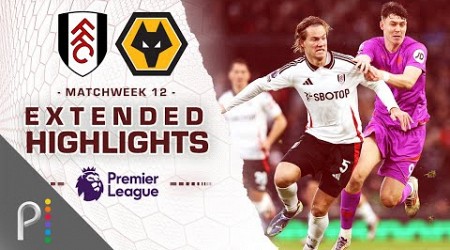 Fulham v. Wolves | PREMIER LEAGUE HIGHLIGHTS | 11/23/2024 | NBC Sports