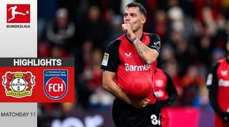 Bayer Leverkusen - Heidenheim | 5:2 | Zusammenfassung | Bundesliga 2024-25 | leverkusen heidenheim