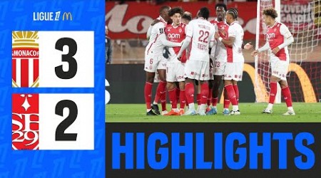 Monaco ENCHAÎNE contre Brest avec un doublé d&#39;AKLIOUCHE | 12ème journée - Ligue 1 McDonald&#39;s 24/25