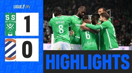 St-Étienne se RELANCE contre Montpellier | 12ème journée - Ligue 1 McDonald&#39;s 24/25