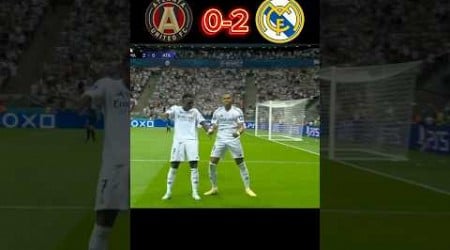 Real Madrid vs Atlanta_Final_highlights_UEFA Champions super cup 2024 #youtubeshorts