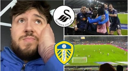 SEVEN GOAL THRILLER AS LEEDS SNATCH ALL 3 IN STOPPAGE TIME!|SWANSEA 3-4 LEEDS|MATCHDAY VLOG #13