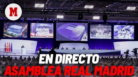 EN DIRECTO | Asamblea General Ordinaria y Extraordinaria de Socios Representantes del Real Madrid