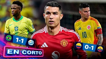 &quot;Cristiano VOLVERÍA al nuevo United&quot; | GOLAZO de LAUTARO | BRASIL no gana | Dura DERROTA de Colombia