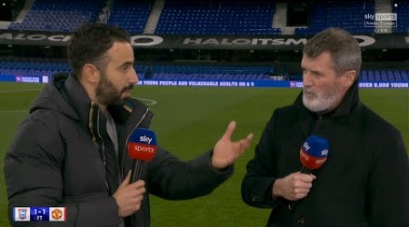 Ipswich vs Man United 1-1 Roy Keane Go Angry reacts to Amorim Debut 