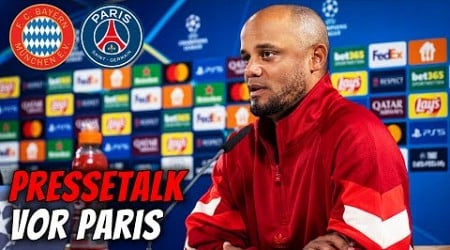 Kane &amp; Kompany im Pressetalk vor dem Topspiel gegen PSG 