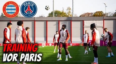 Abschlusstraining vor unserem Topspiel gegen PSG 