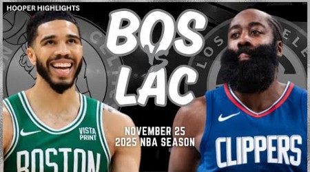 Boston Celtics vs LA Clippers Full Game Highlights | Nov 25 | 2025 NBA Season