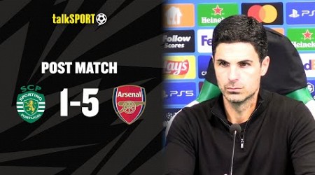 &quot;We Were SO GOOD!&quot; Mikel Arteta PRAISES Arsenal&#39;s Performance In 5-1 Win Against Sporting Lisbon!