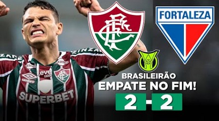 FLUMINENSE MARCA NO FIM E EMPATA COM O FORTALEZA NO MARACANÃ! FLUMINENSE 2 x 2 FORTALEZA