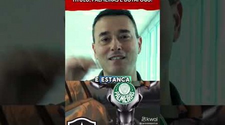 Rizek fala sobre a disputa do campeonato brasileiro série A Palmeiras vs Botafogo #shorts