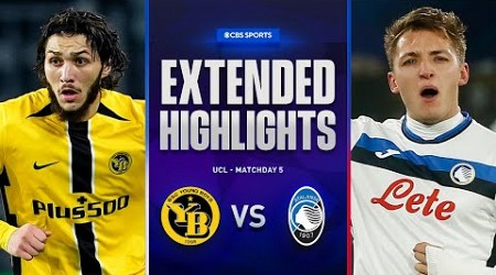 Young Boys vs. Atalanta: Extended Highlights | UCL League Phase MD 5 | CBS Sports Golazo