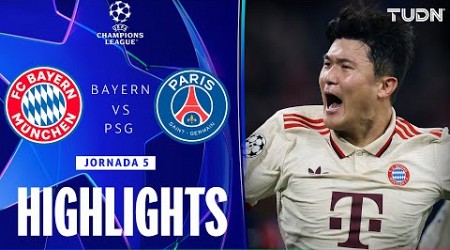 HIGHLIGHTS - Bayern Munich vs PSG | UEFA Champions League 24/25 | TUDN